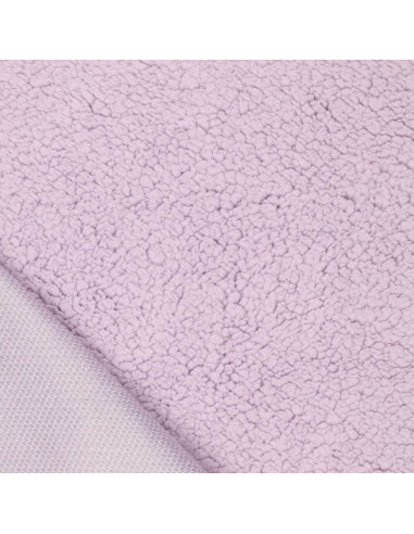 Tissu sherpa - Lilas