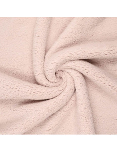 Tissu sherpa - Nude