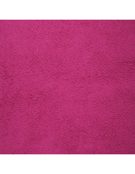 Tissu sherpa - Fuchsia