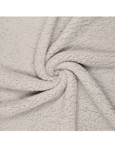 Tissu sherpa - Gris souris