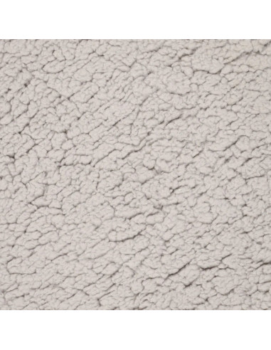 Tissu sherpa - Gris souris