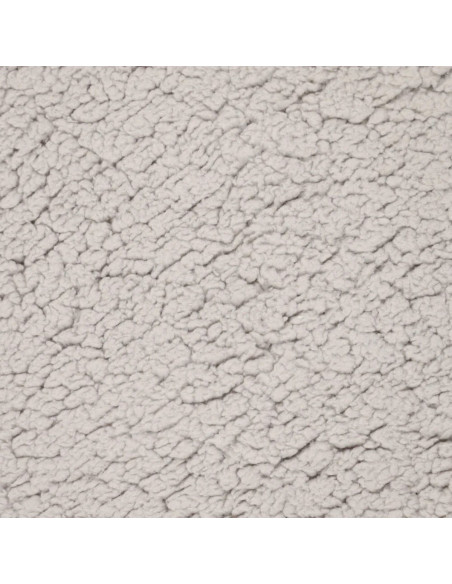 Tissu sherpa - Gris souris
