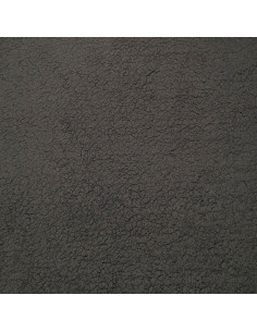Tissu sherpa - Gris anthracite 2