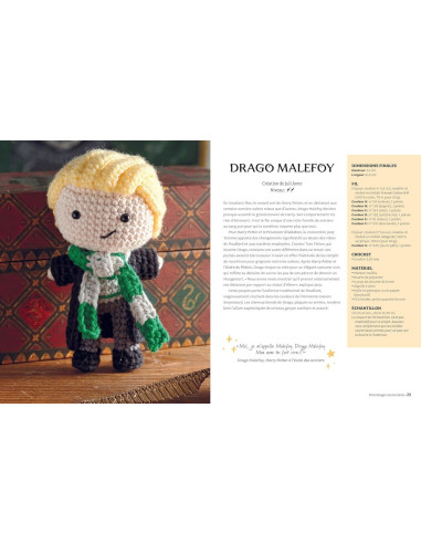 Livre Harry Potter la magie du crochet amigurumi