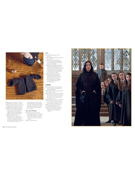 Livre Harry Potter la magie du crochet amigurumi