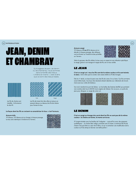 Livre coudre le jean
