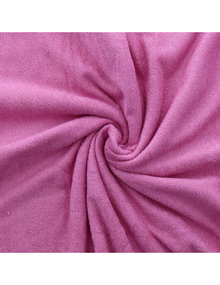 Tissu micro éponge viscose - Bonbon