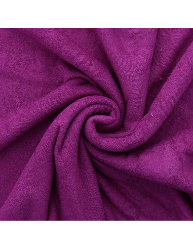 Tissu micro éponge viscose - Pétunia
