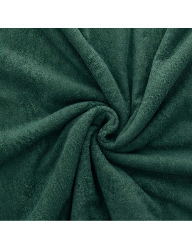 Tissu micro éponge viscose - Sapin