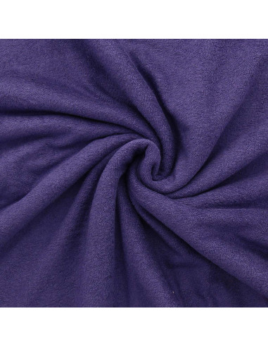 Tissu micro éponge viscose - Violet