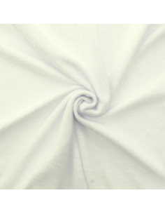 Tissu sweat polaire alpine - Blanc cassé 2