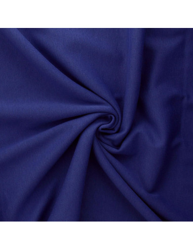 Tissu sweat polaire alpine - Bleu indigo