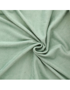 Tissu sweat polaire alpine - Vert de gris 2