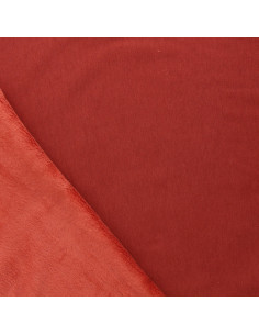 Tissu sweat polaire alpine - Cuivre