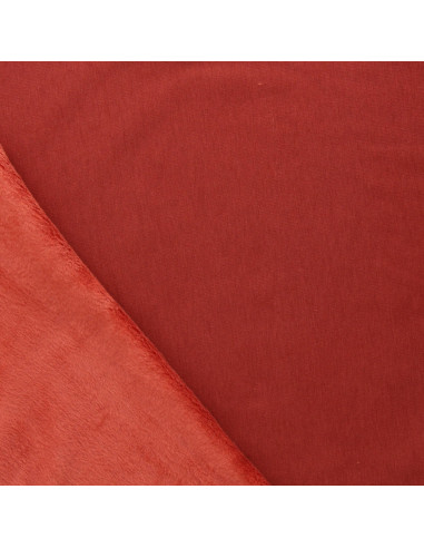 Tissu sweat polaire alpine - Cuivre