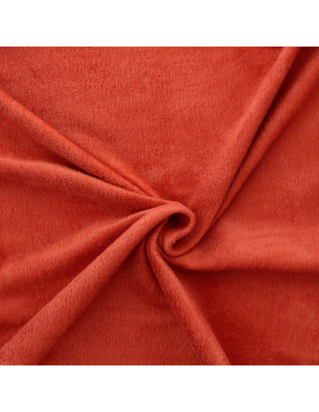 Tissu sweat polaire alpine - Cuivre