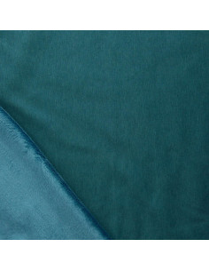 Tissu sweat polaire alpine - Bleu pétrole