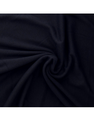 Tissu sweat polaire alpine - Bleu marine foncé