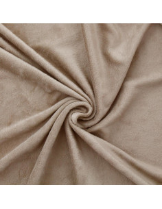 Tissu sweat polaire alpine - Beige 2