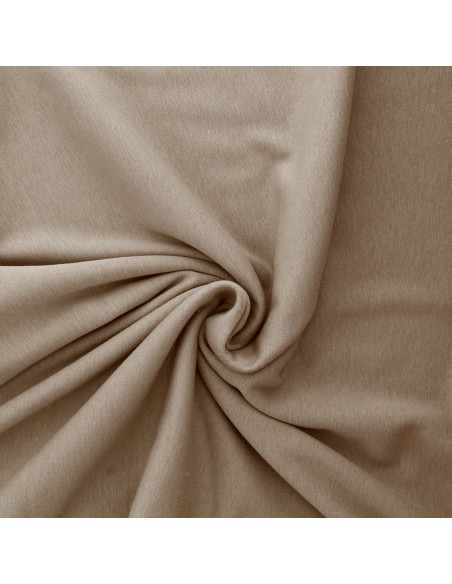 Tissu sweat polaire alpine - Beige