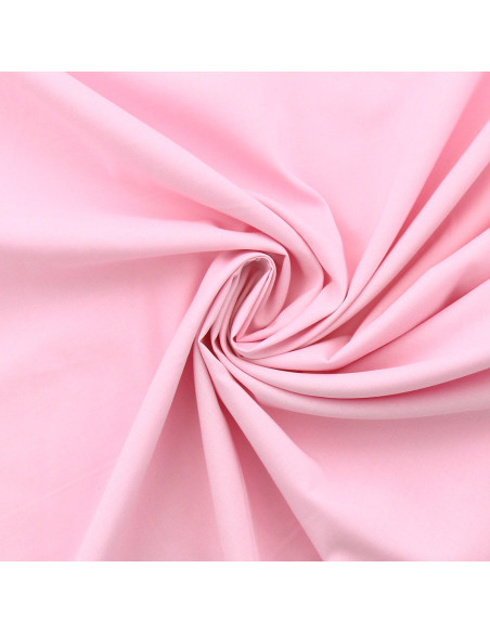 Tissu voile de coton - Rose