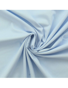 Tissu voile de coton - Bleu layette