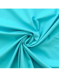 Tissu voile de coton - Turquoise