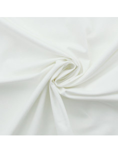 Tissu popeline de coton - Blanc