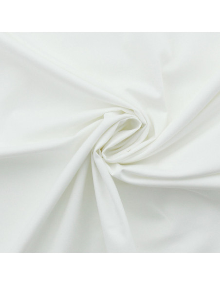 Tissu popeline de coton - Blanc