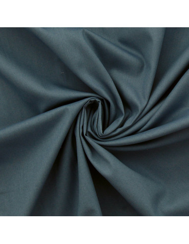 Tissu popeline de coton - Ardoise