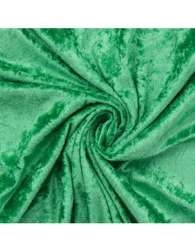 Tissus panne de velours - Vert
