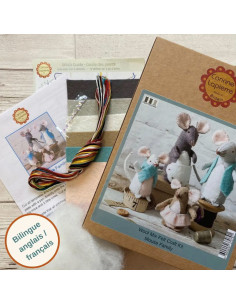Kit feutrine - Famille souris 2