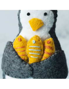 Kit feutrine - Pingouin 2