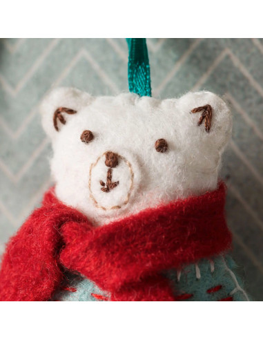 Kit feutrine - Ours polaire