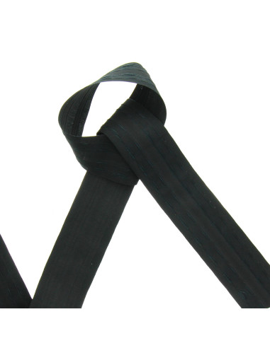 Ruflette pour pli automatique - Noir 70 mm