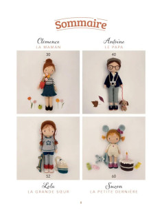Livre la famille de Lulu au crochet 2