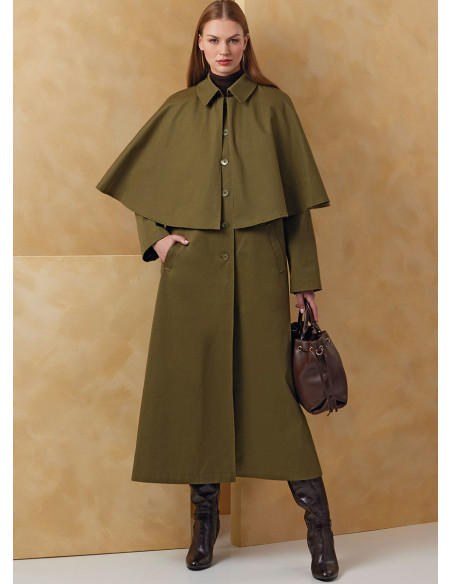 Patron de manteau - Vogue 2074