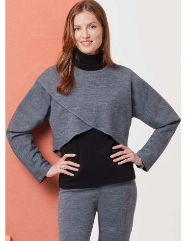 Patron de haut - Butterick 7013