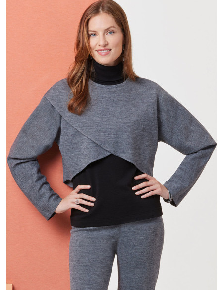 Patron de haut - Butterick 7013