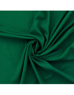 Tissu popeline de viscose - Vert