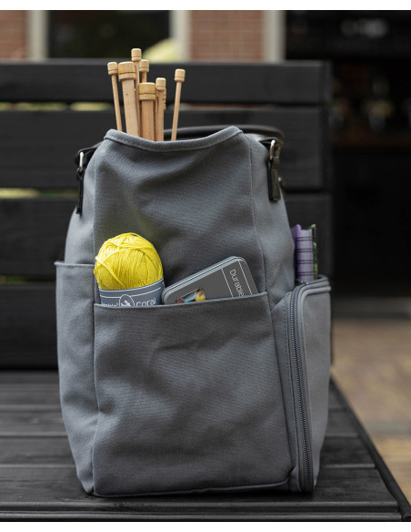Sac cabas pour tricot et crochet Durable