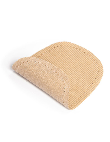 Coudières thermocollantes velours Beige