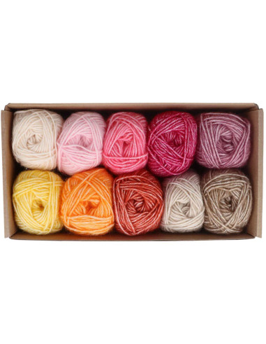 Coffret de 10 pelotes Scheejes Stone Washed Colour Pack - Manifest