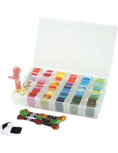 Boite de rangement pour fils à broder - L 2