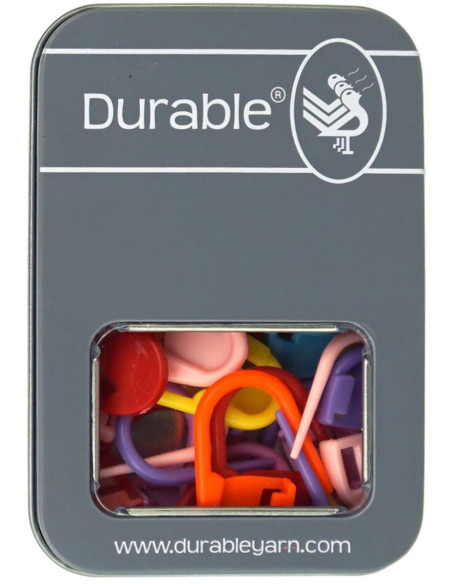 Boite de 32 marqueurs de maille verrouillables 30 mm Durable
