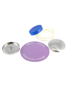 Boite de 2 boutons à recouvrir avec outil de pose Bohin - 48 mm 2