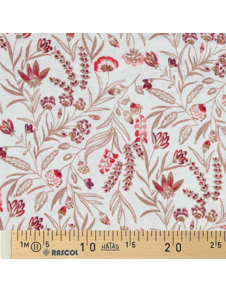 Tissu double gaze imprimé - Jaya
