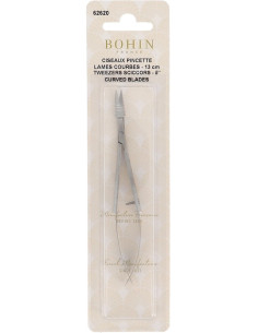 Ciseaux broderie pincette lames courbées 13 cm Bohin 2