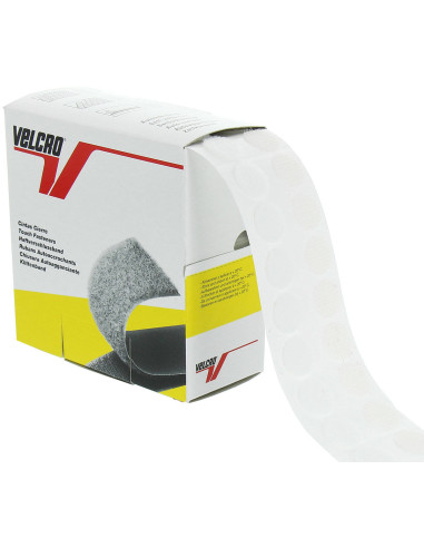 Boite de 200 pastilles VELCRO® Brand adhésives blanches