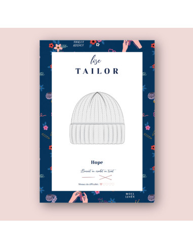 Patron de tricot - Bonnet Hope - Lise Tailor